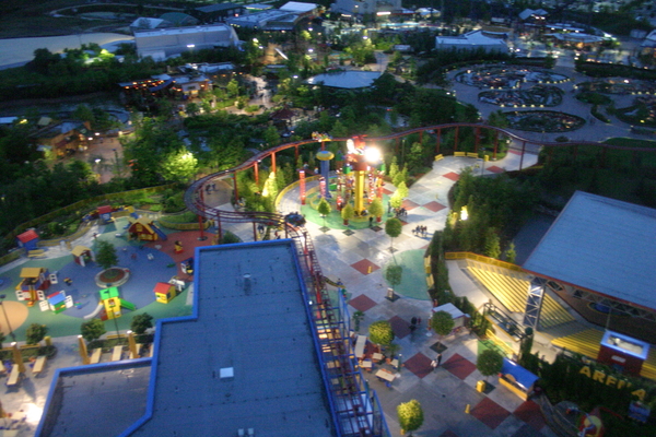 Blick vom Legoland Turm